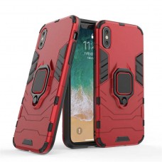 Θήκη Κινητού BBR Ring Αντικραδασμική ( Armor - Shockproof ) με ενσωματωμένη βάση-δαχτυλίδι για i-PHONE 10 X/XS (5,8) RED